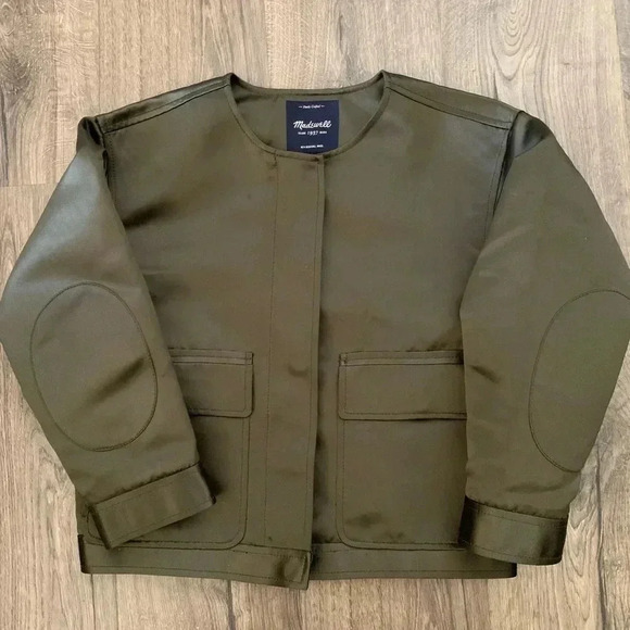 Madewell Women’s ArmyGreen Jacket Size Small - Picture 1 of 7